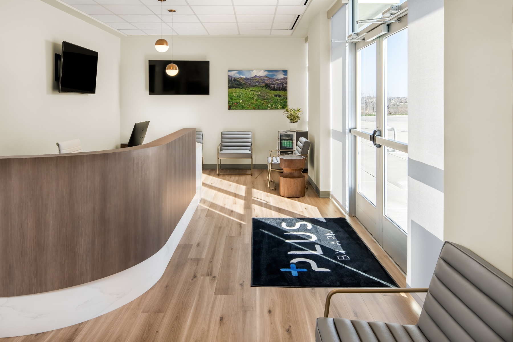 Rug and Entry for Fort Worth Psychiatry and Therapy Office