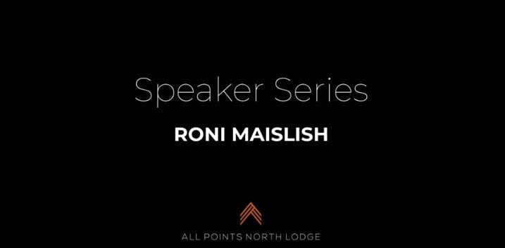 Speaker Series - Roni Maislish