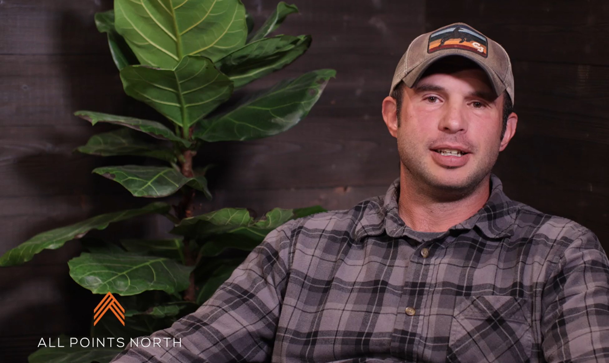 Brandon Talking About Equine Therapy to Camera