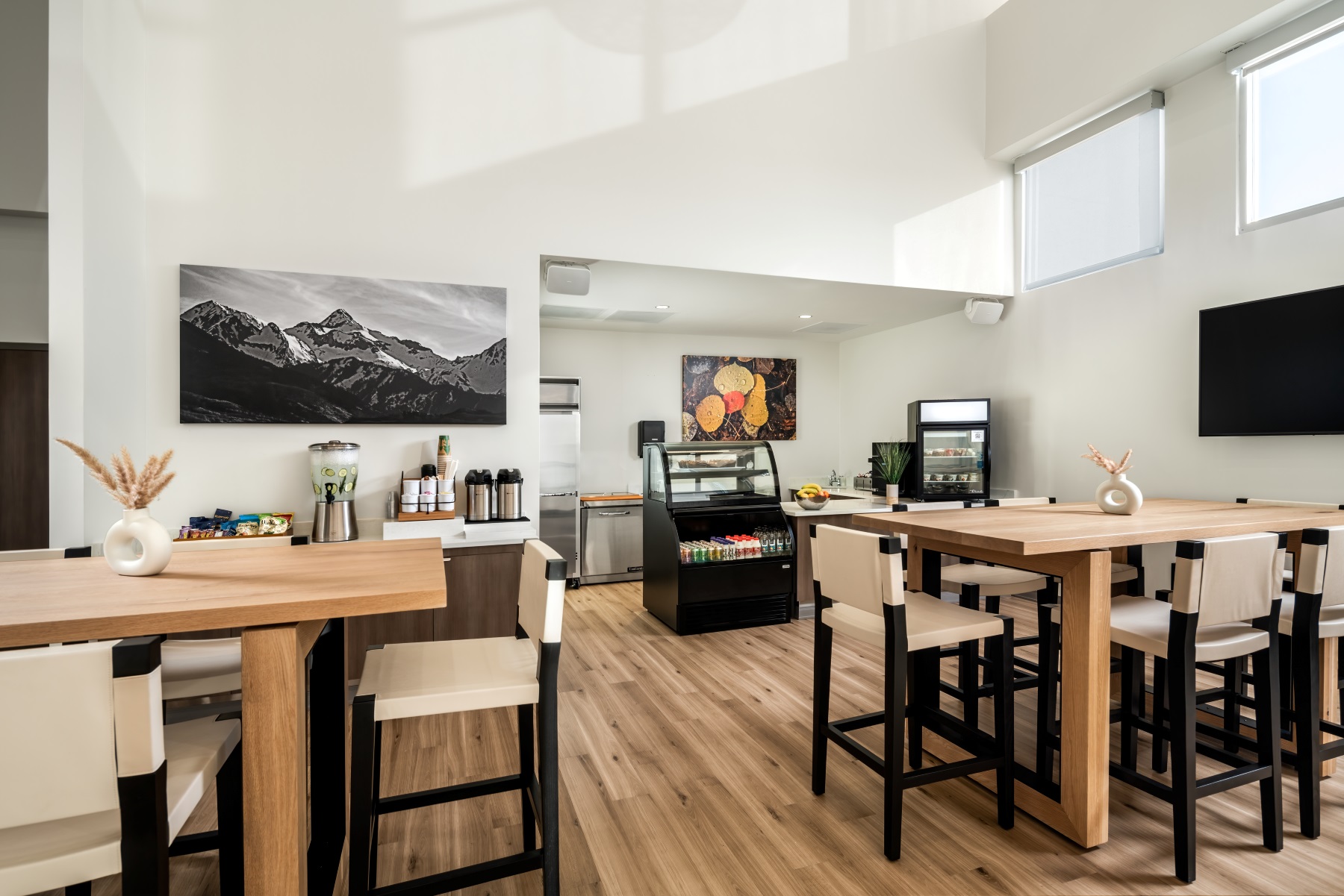 High End Wood Cafe and Tables in Fort Worth