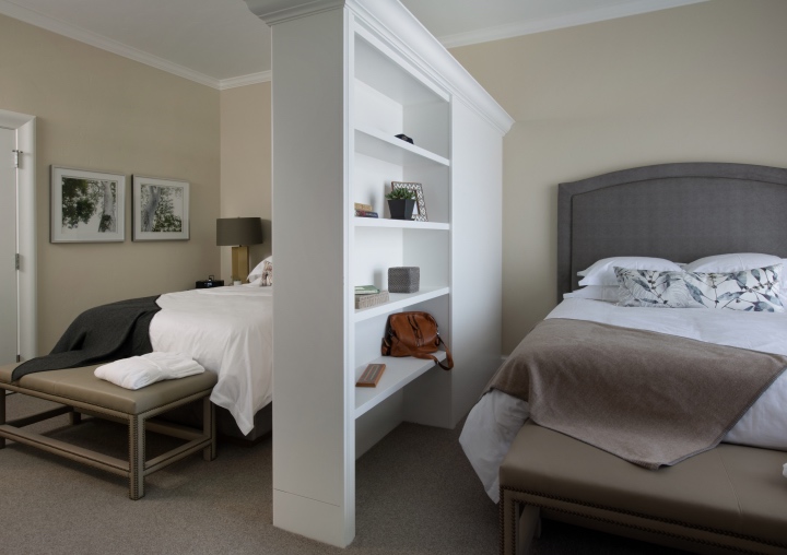 A double suite at All Points North Lodge.