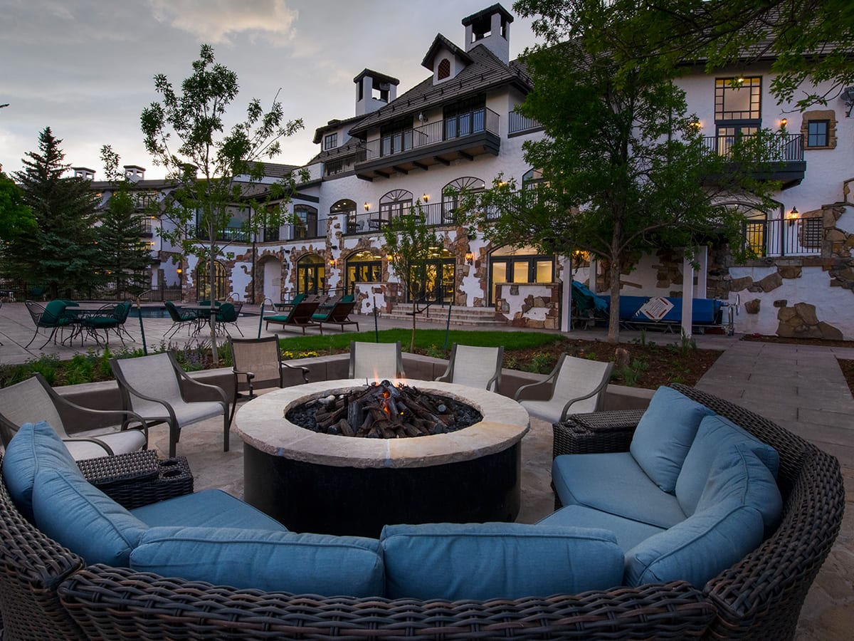 APN Lodge fire pit