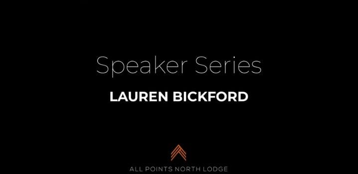 Speaker Series - Lauren Bickford