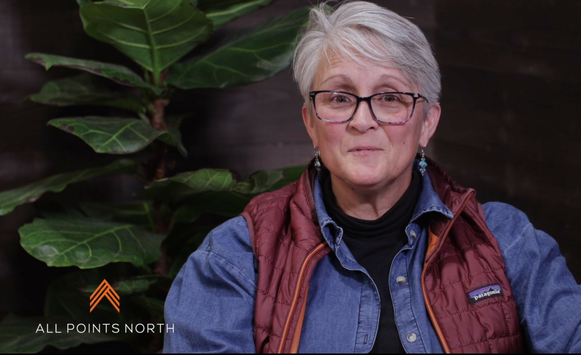 Tami in Glasses Speaking to Camera