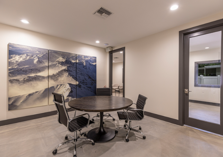 A therapy room at APN Naples in Naples, Florida.