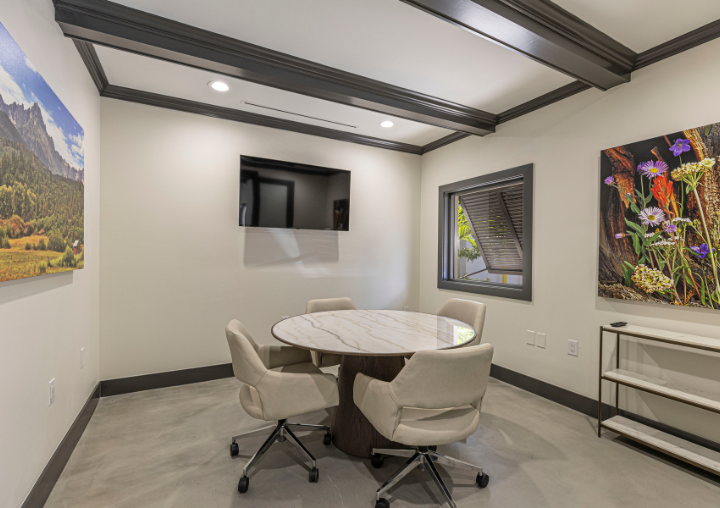 A therapy room at APN Naples in Naples, Florida.