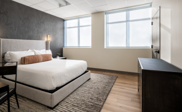 A single room at APN DFW.