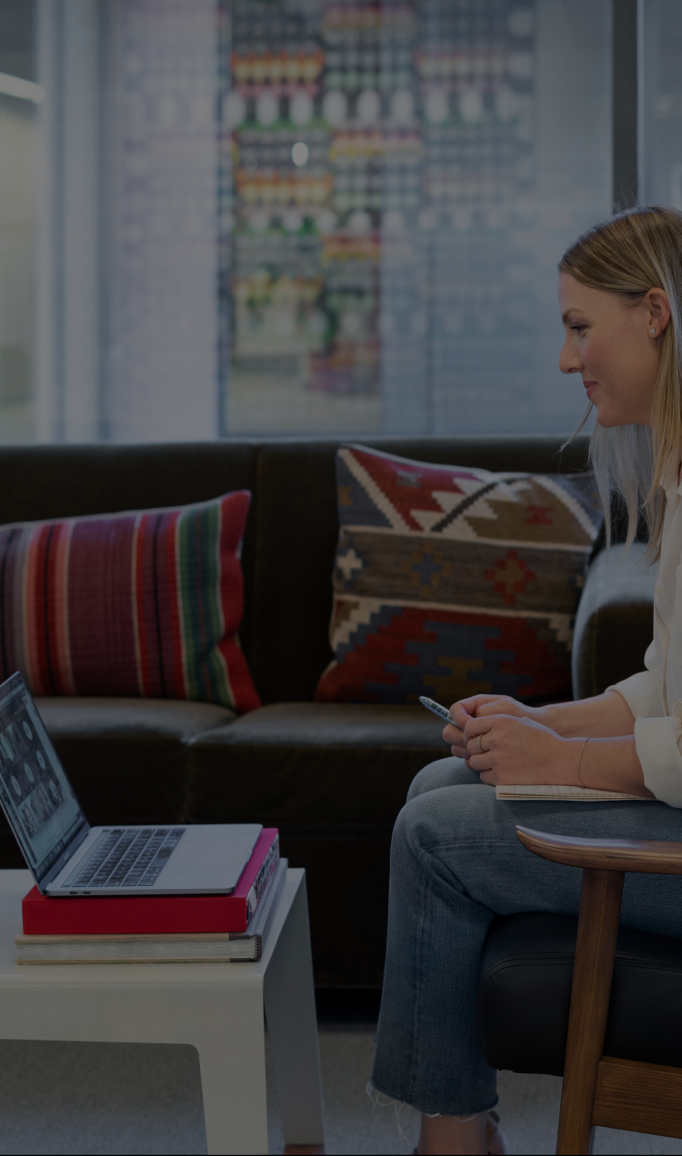 Virtual Therapy Session on Laptop